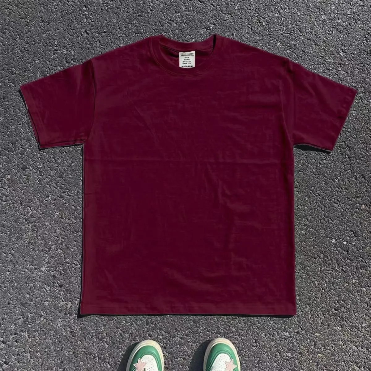 Polo Ralph Lauren T-Shirts Classic Pony Crewneck — Solid color T 02
