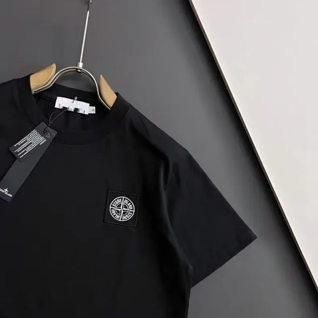 Stone Island Matching Sets Short-Sleeve T-Shirt and Drawstring Shorts Set product detail image 5