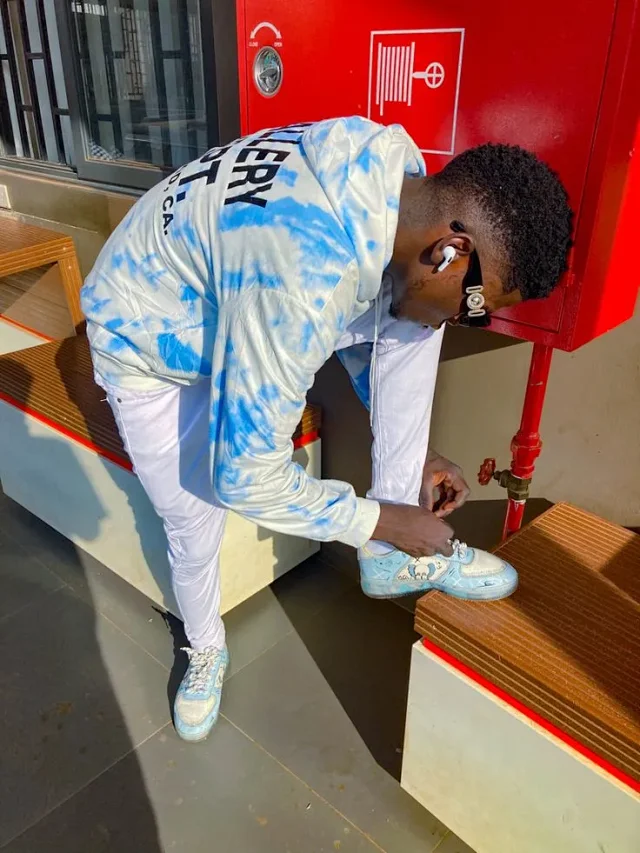 Gallery Dept. Tie-Dye Logo-Print Hoodie and Sweatpants Set product detail image 3