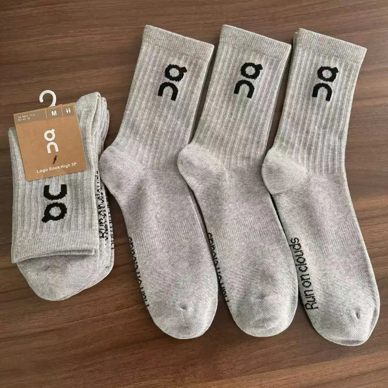 On Socks Ribbed Crew image 8