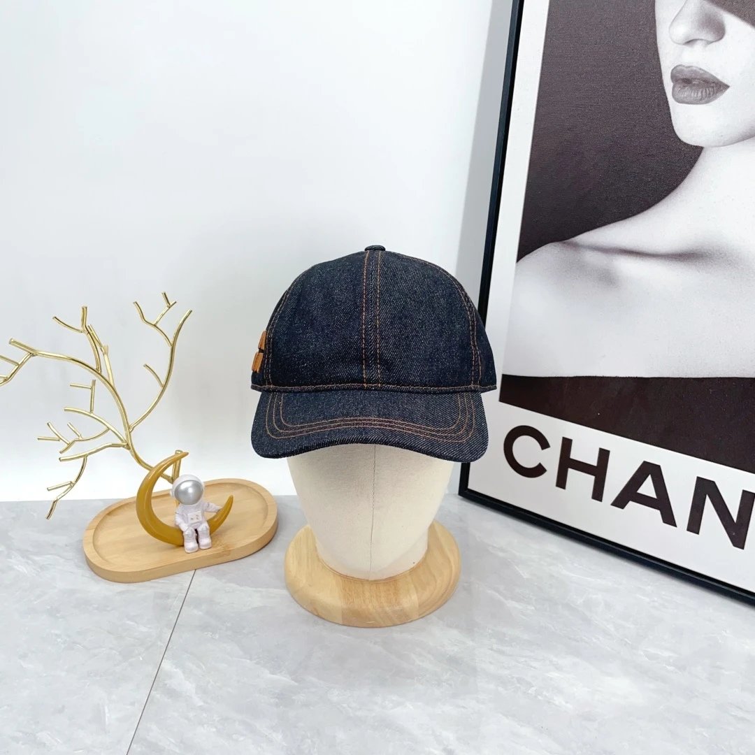 Balenciaga Hats Embroidered BB Logo Baseball Cap — XZ-038