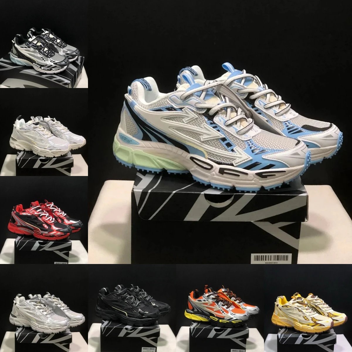 Puma RS-X White Blue