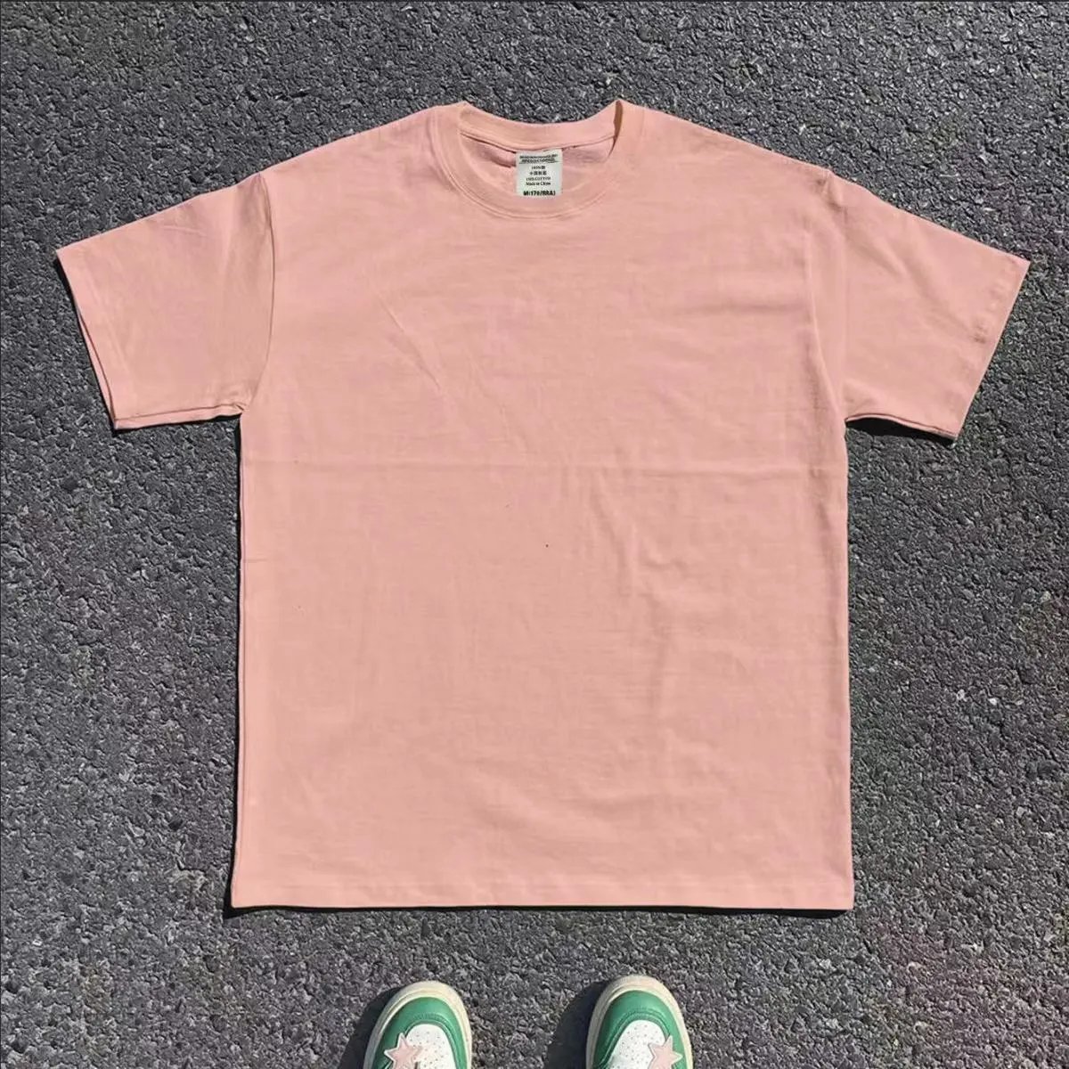 Polo Ralph Lauren T-Shirts Classic Pony Crewneck — Solid color T 03