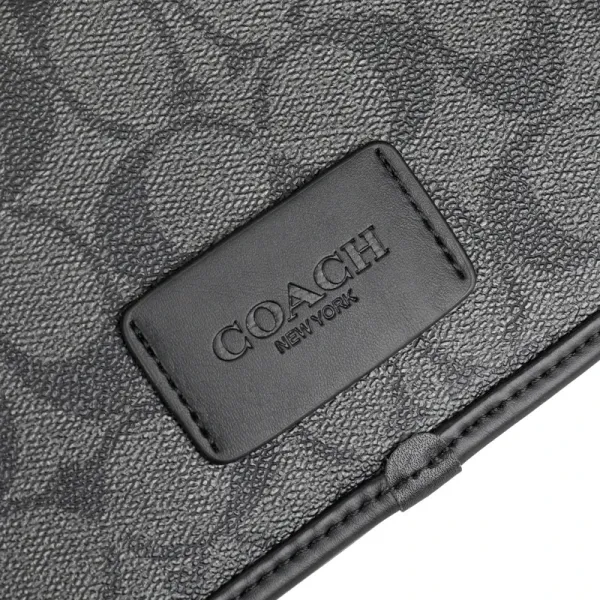 Coach Camera Bag Beige and Black Crossbody Bag - 25