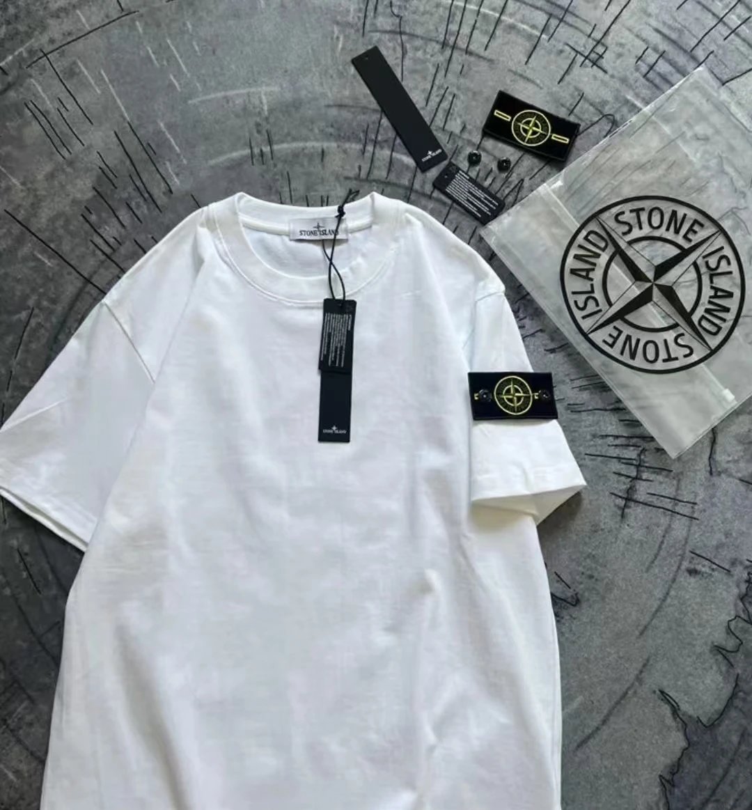 Stone Island Matching Sets Short-Sleeve T-Shirt and Drawstring Shorts Set image 6