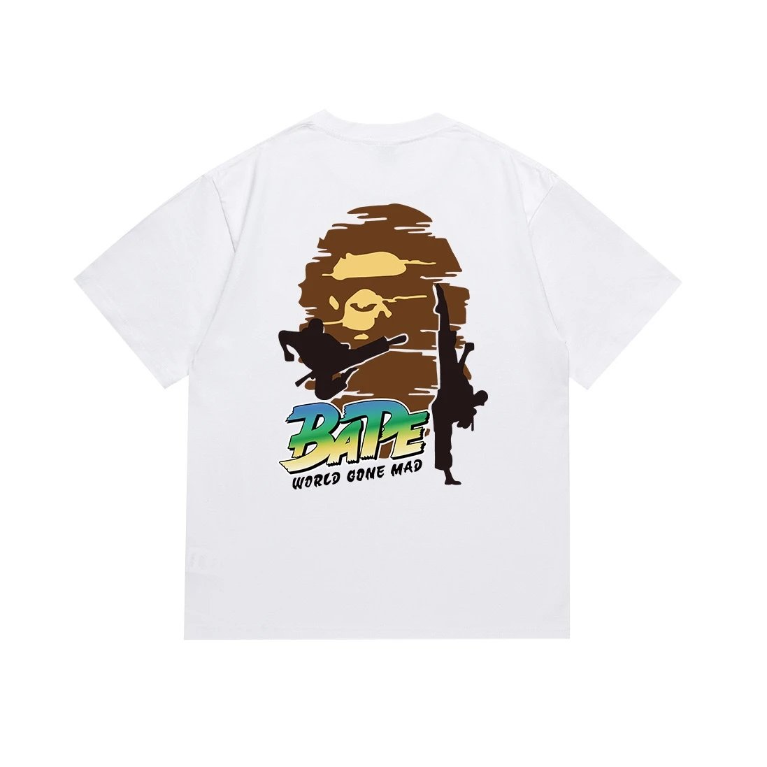 BAPE T-Shirts Ape Head Camouflage Graphic — BB-017