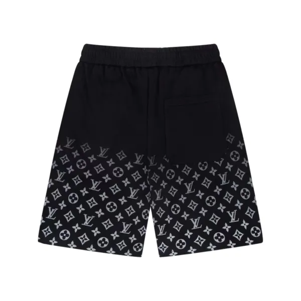 Design Give Embroidered Sweat Shorts Black - 68