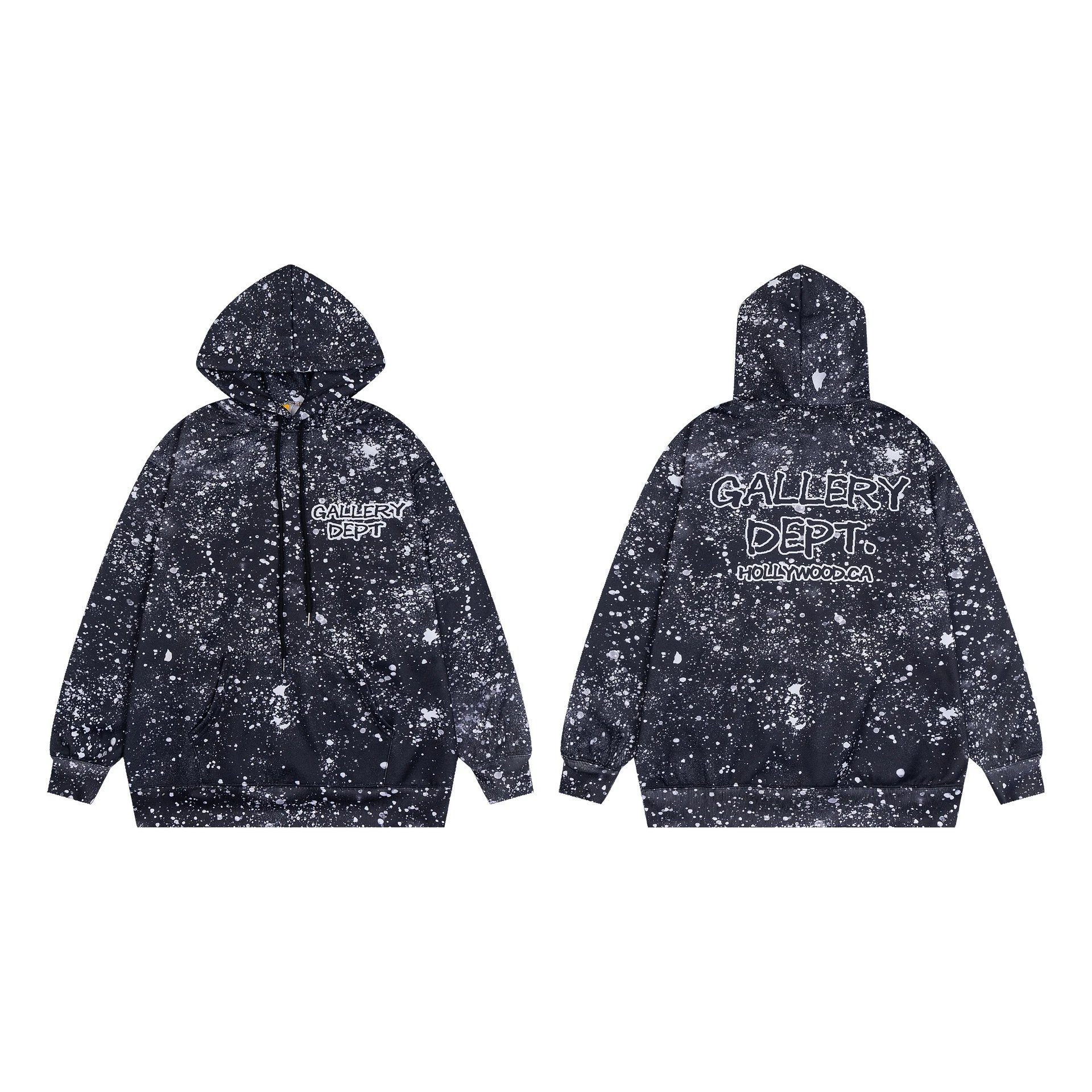 Gallery Dept. Tie-Dye Logo-Print Hoodie and Sweatpants Set — BB-005
