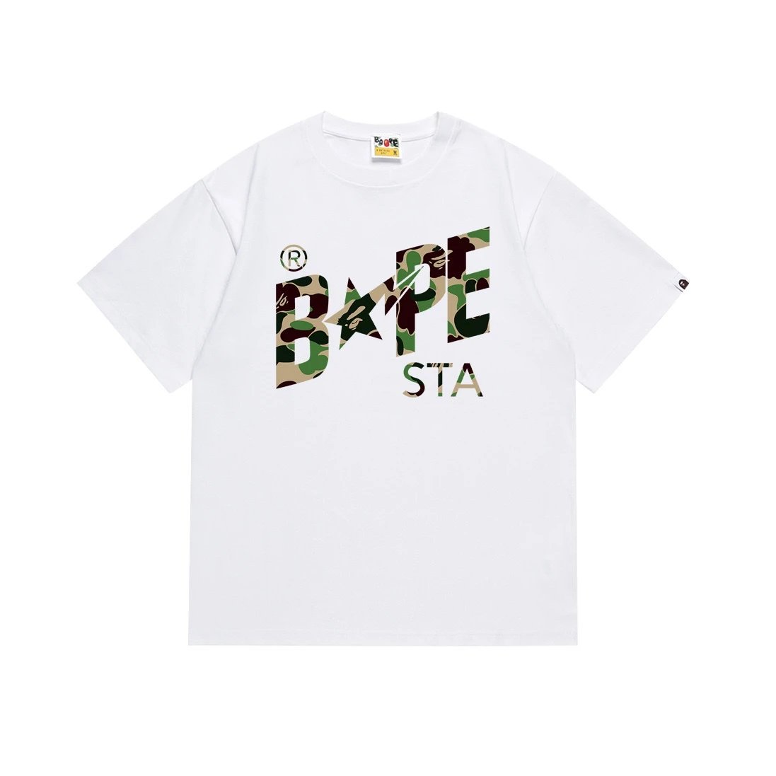 BAPE T-Shirts Ape Head Camouflage Graphic — BB-019
