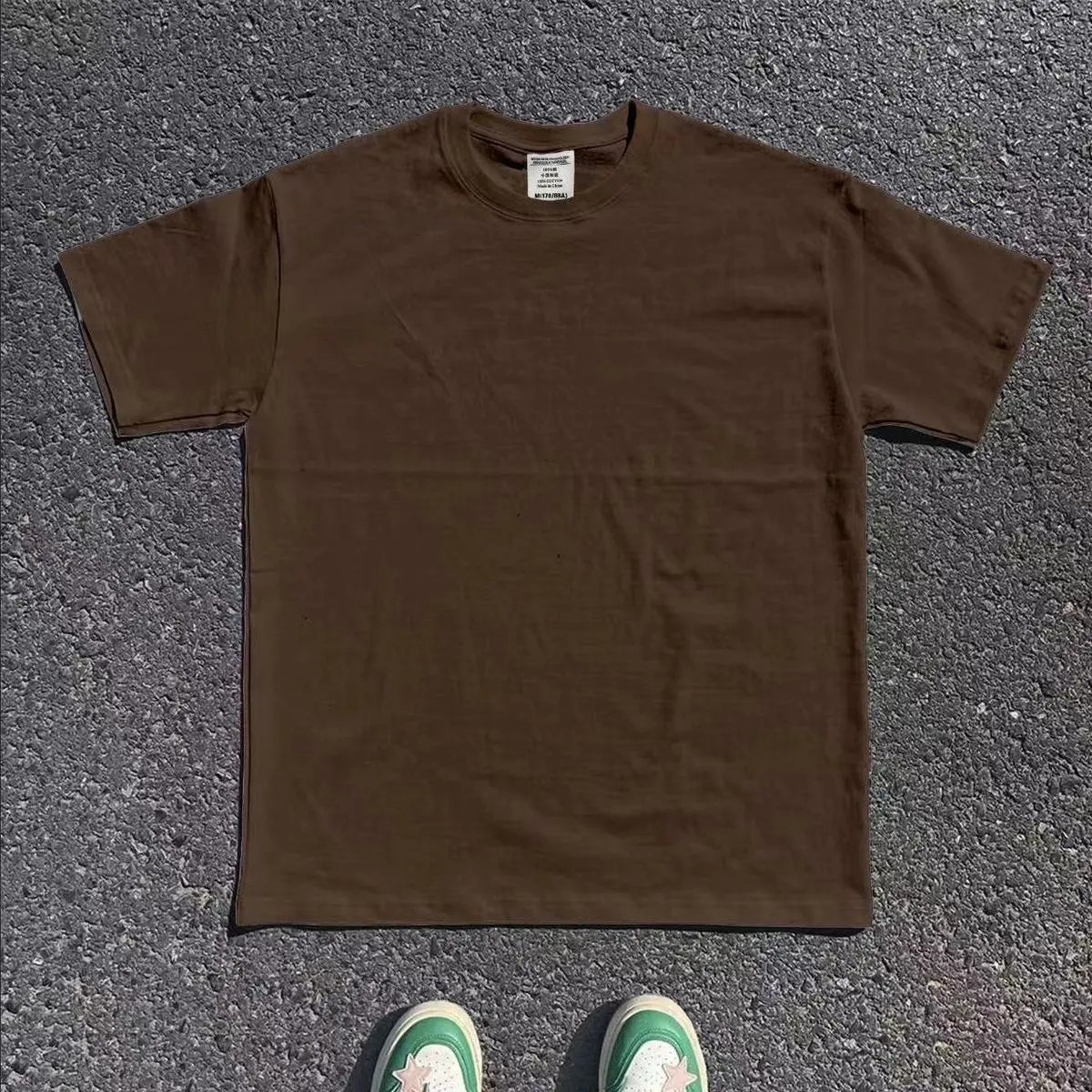 Polo Ralph Lauren T-Shirts Classic Pony Crewneck — Solid color T 08
