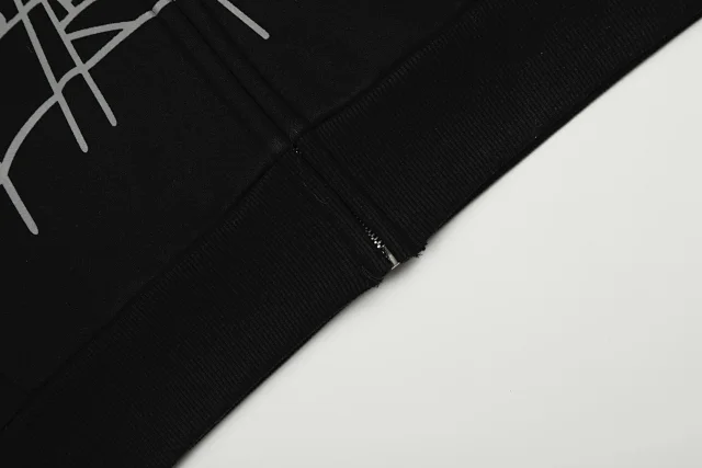 Sp5der Hoodies & Sweatshirts Spiderweb Print Pullover Hoodie product detail image 31