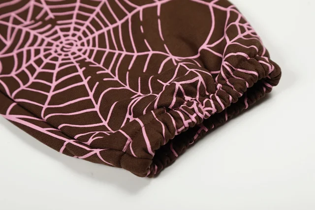 Sp5der Hoodies & Sweatshirts Spiderweb Print Pullover Hoodie product detail image 13