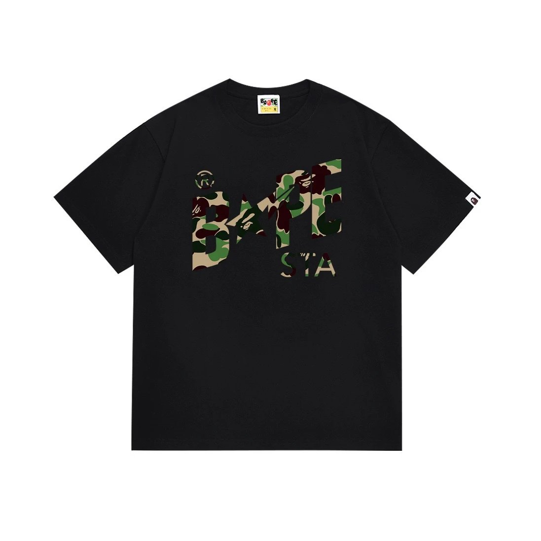 BAPE T-Shirts Ape Head Camouflage Graphic — BB-020
