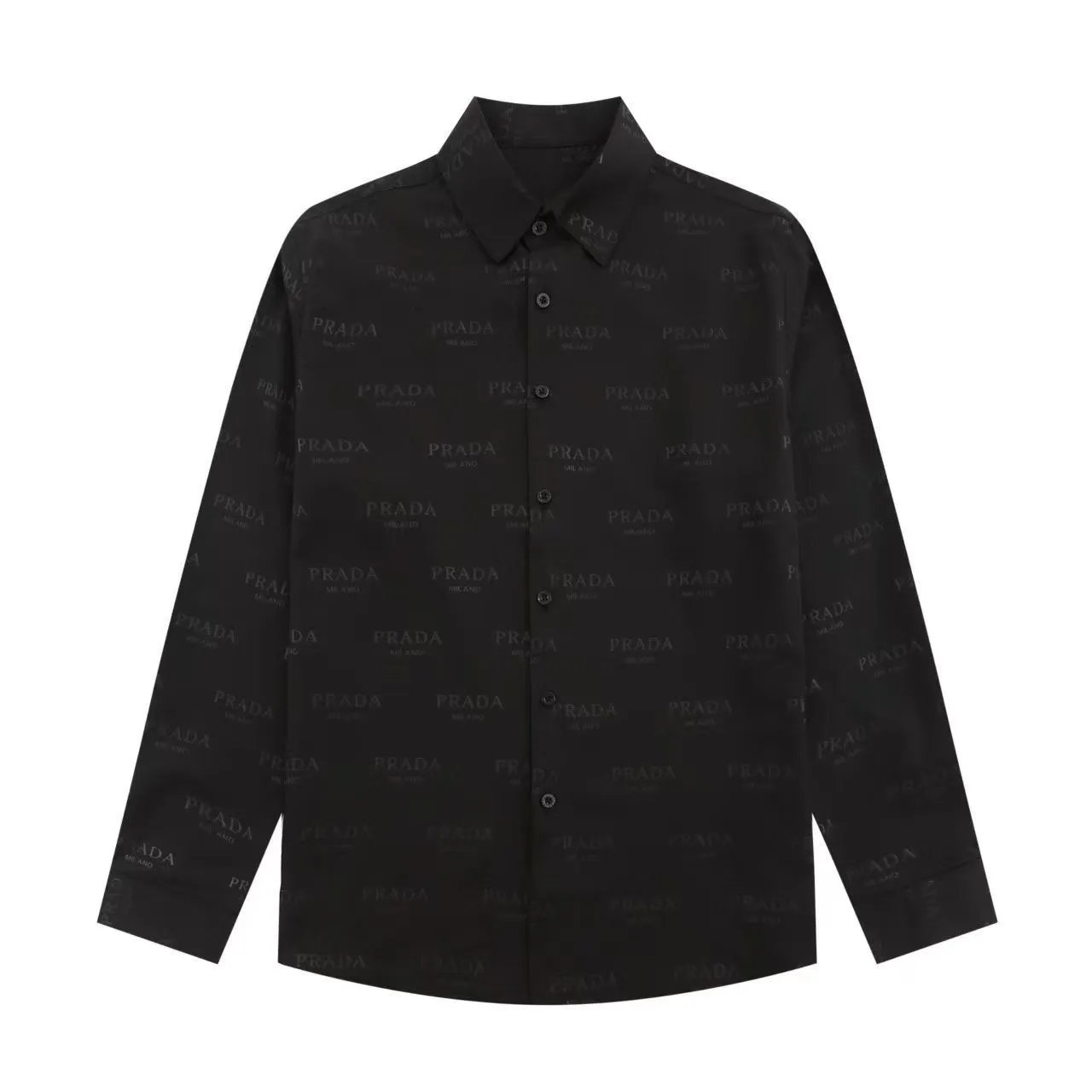 Dior Shirts Long-sleeve logo-print button-up shirt image 11