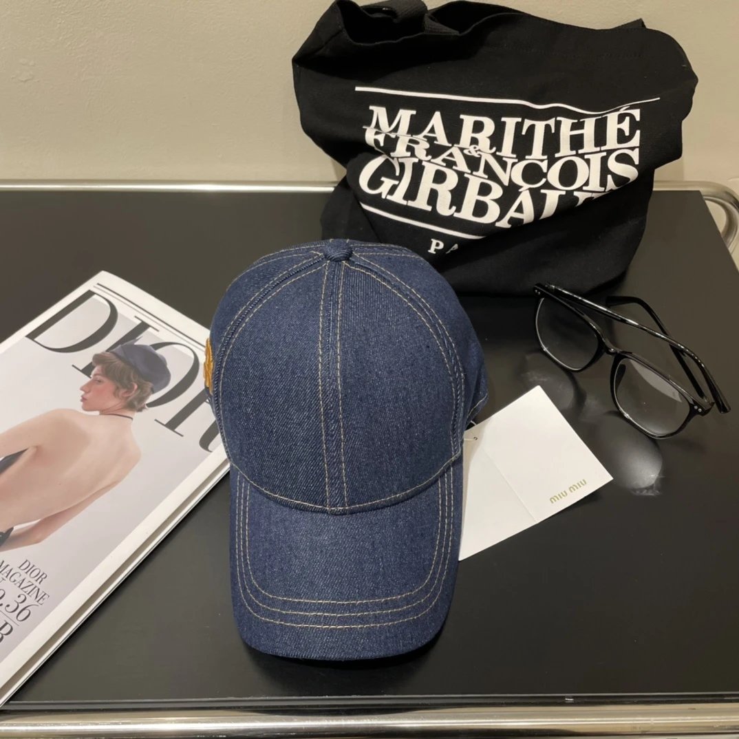 Balenciaga Hats Embroidered BB Logo Baseball Cap — XZ-035