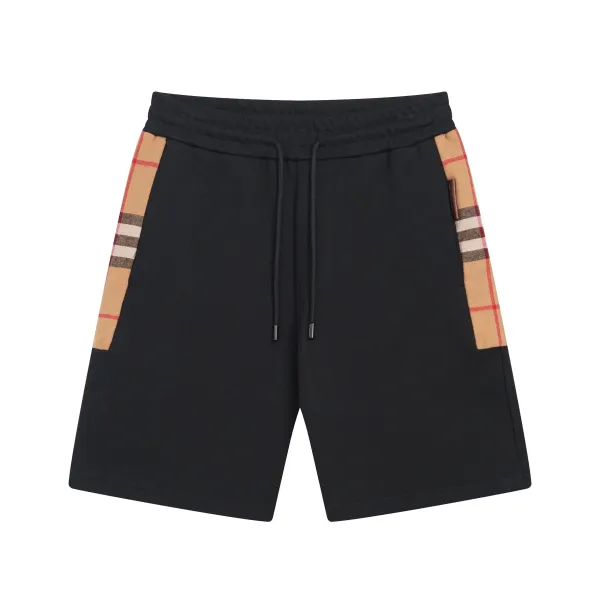 Design Give Embroidered Sweat Shorts Black - 32