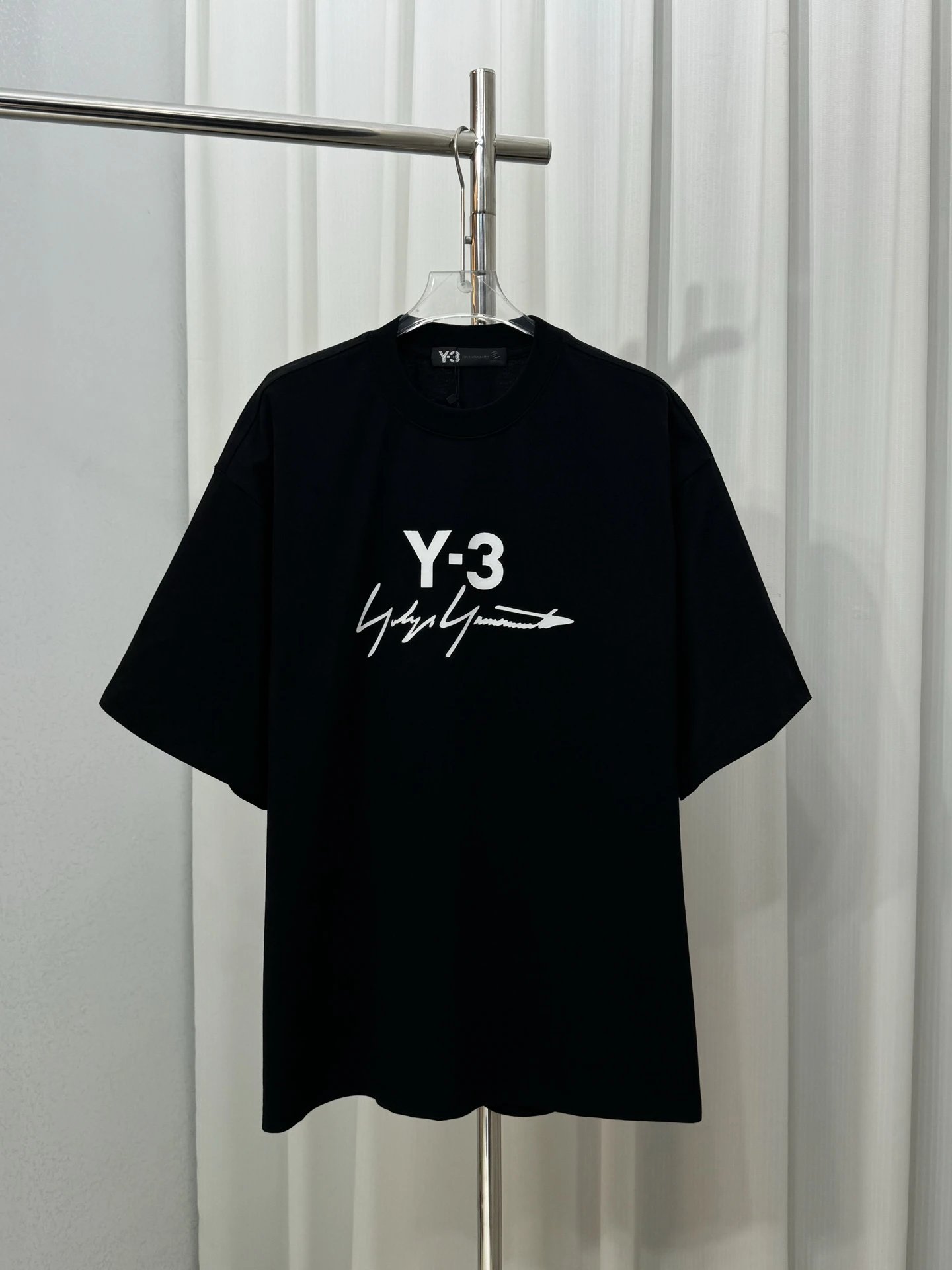 Y-3 T-Shirts Logo Print — WS-007