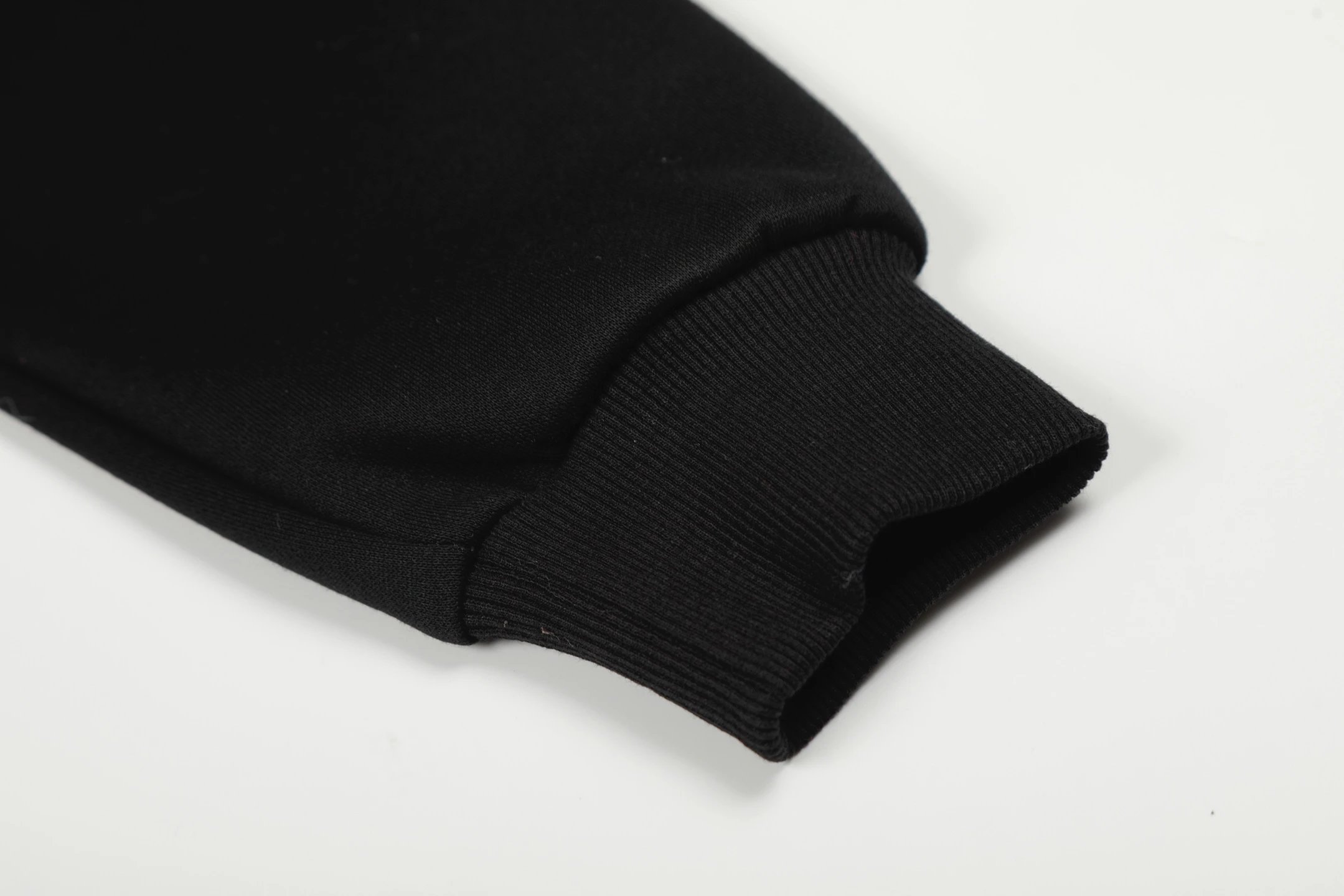 Design Spiderweb Print Black Jogger Pants Sweatpants - 34