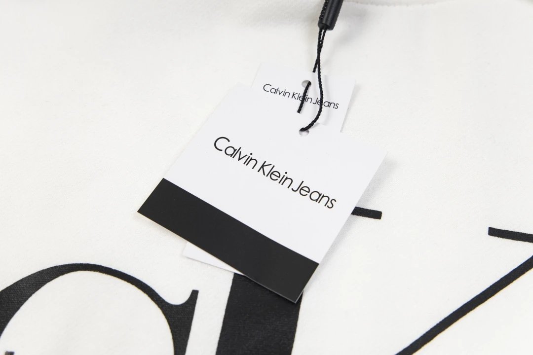Calvin Klein Monogram Logo Black Crewneck Sweater - 25