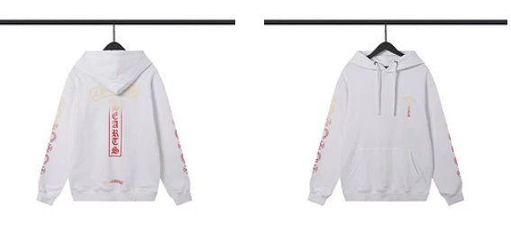 Chrome Hearts Hoodies & Sweatshirts Pullover Hoodie with Cross Graphics — BB-016