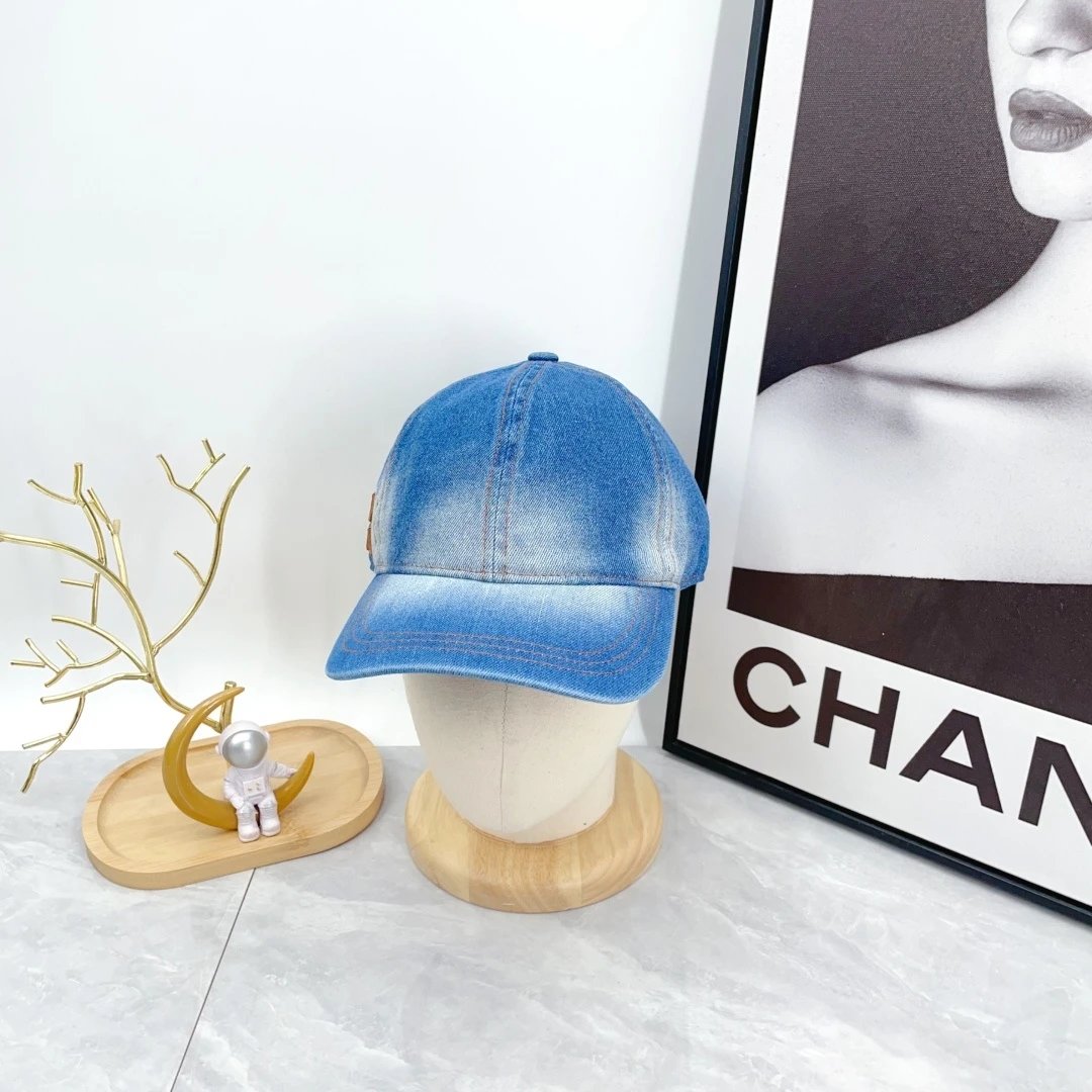 Balenciaga Hats Embroidered BB Logo Baseball Cap — XZ-037