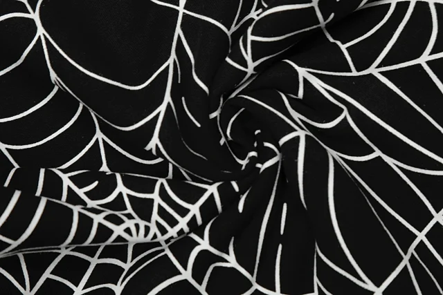 Sp5der Hoodies & Sweatshirts Spiderweb Print Pullover Hoodie product detail image 6