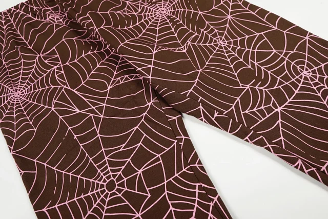 Sp5der Hoodies & Sweatshirts Spiderweb Print Pullover Hoodie product detail image 12