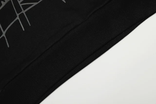 Sp5der Hoodies & Sweatshirts Spiderweb Print Pullover Hoodie product detail image 21