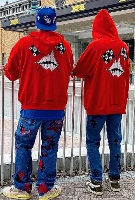 Chrome Hearts Hoodies & Sweatshirts Pullover Hoodie with Cross Graphics product detail image 7