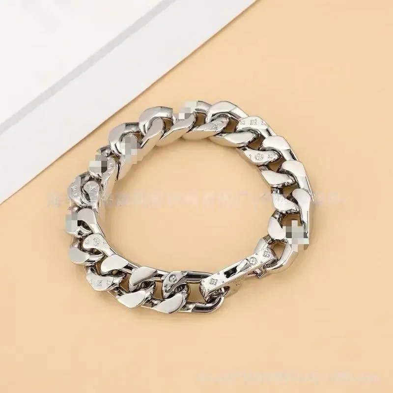 Unbranded Jewelry Multicolor enamel chunky chain bracelet — LVSL025
