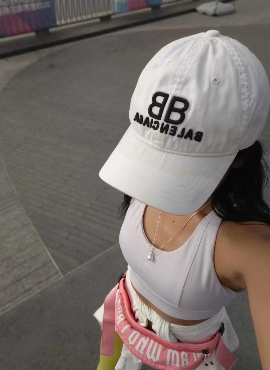 Balenciaga Hats Embroidered BB Logo Baseball Cap image 2