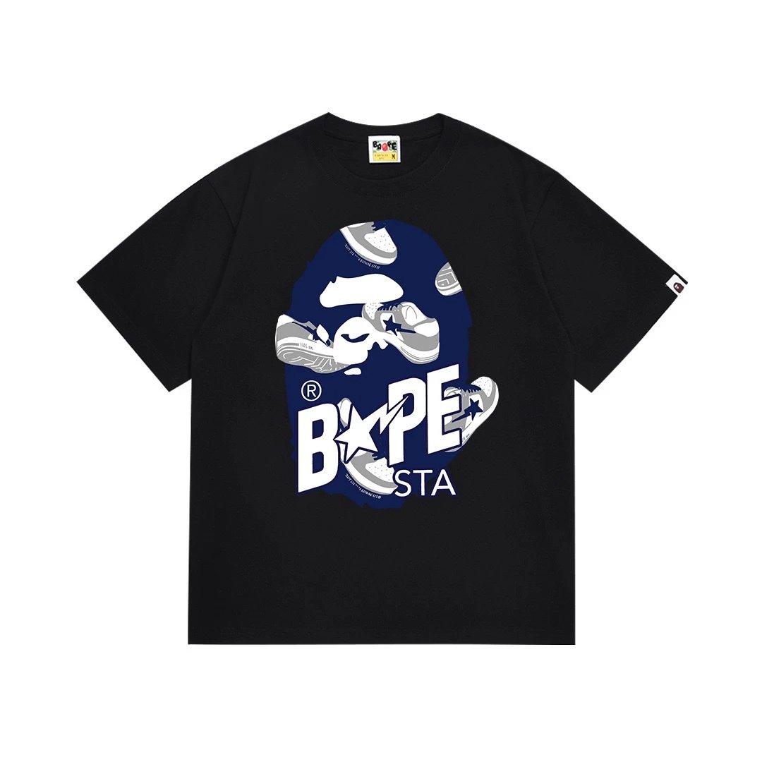 BAPE T-Shirts Ape Head Camouflage Graphic — BB-034