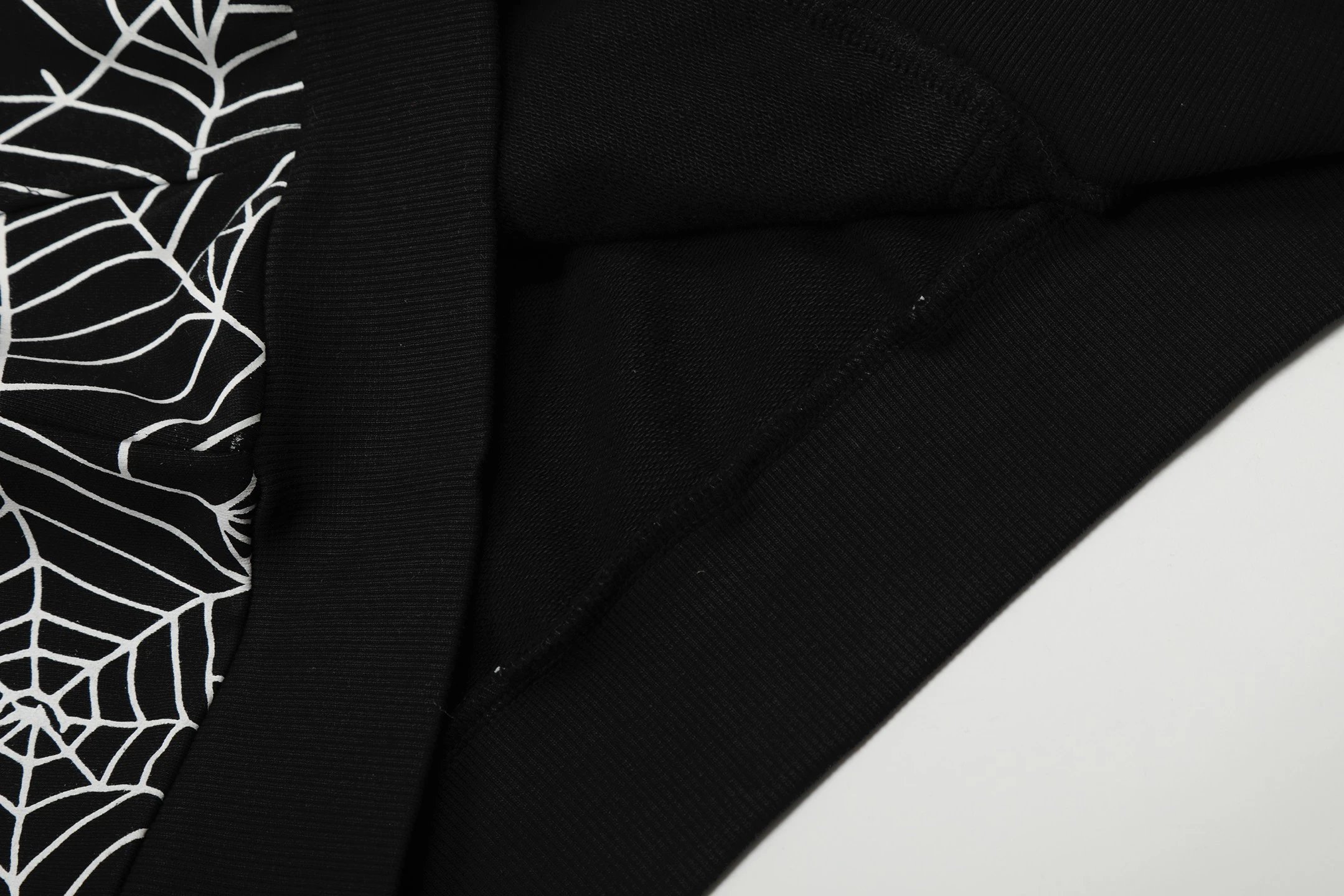 Sp5der Hoodies & Sweatshirts Spiderweb Print Pullover Hoodie image 2
