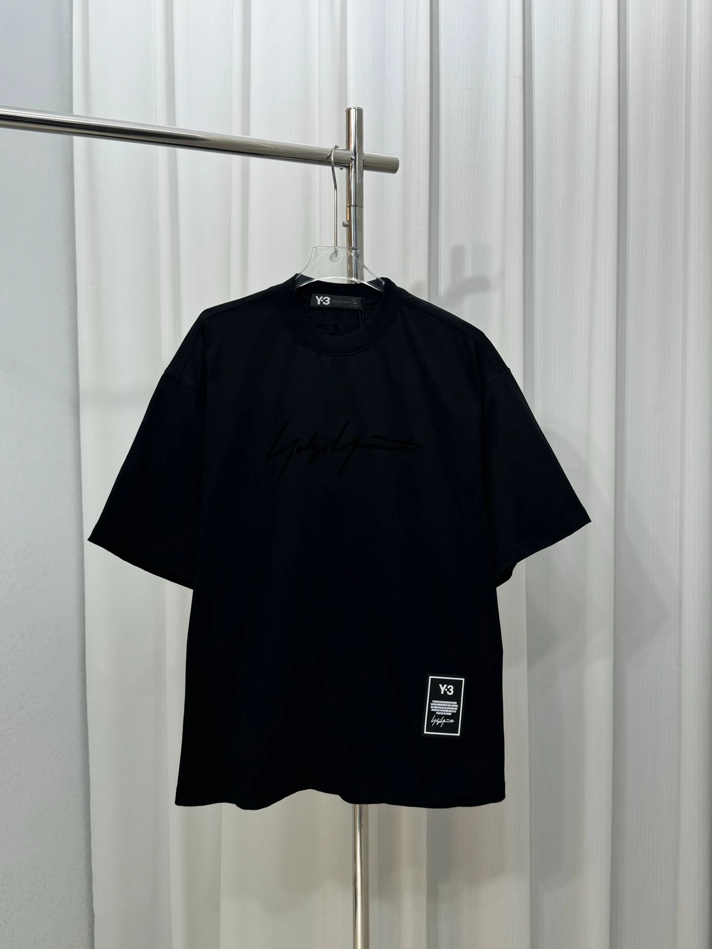 Y-3 T-Shirts Logo Print — WS-004