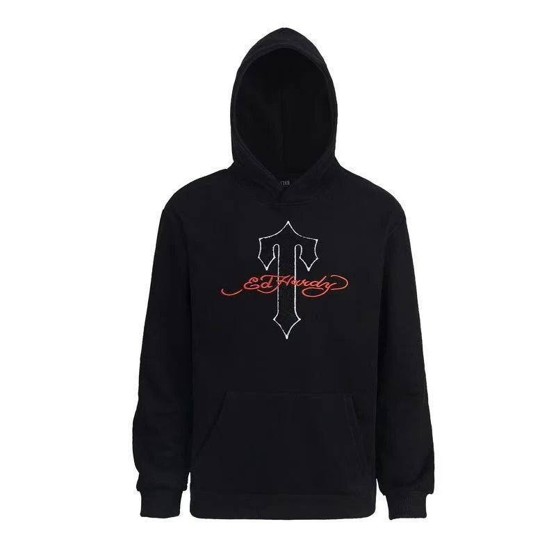 Trapstar Tracksuits Hooded tracksuit with embroidered rocket logo — BB-01