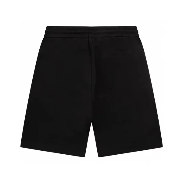 Design Give Embroidered Sweat Shorts Black - 41