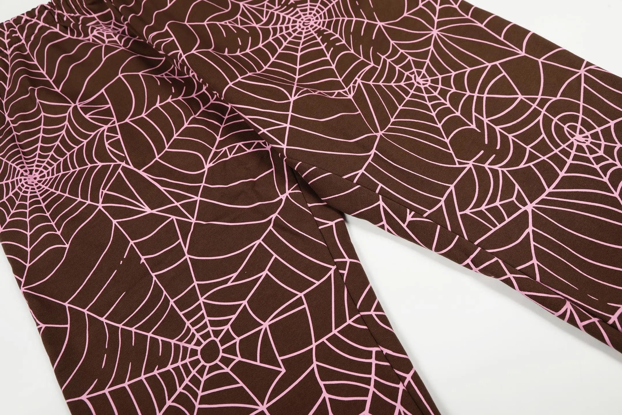 Sp5der Hoodies & Sweatshirts Spiderweb Print Pullover Hoodie image 5