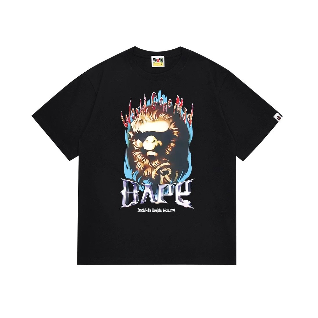 BAPE T-Shirts Ape Head Camouflage Graphic — BB-012