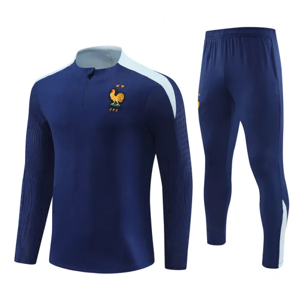 Le Coq Sportif France National Team Training Set Navy Tracksuit - 1