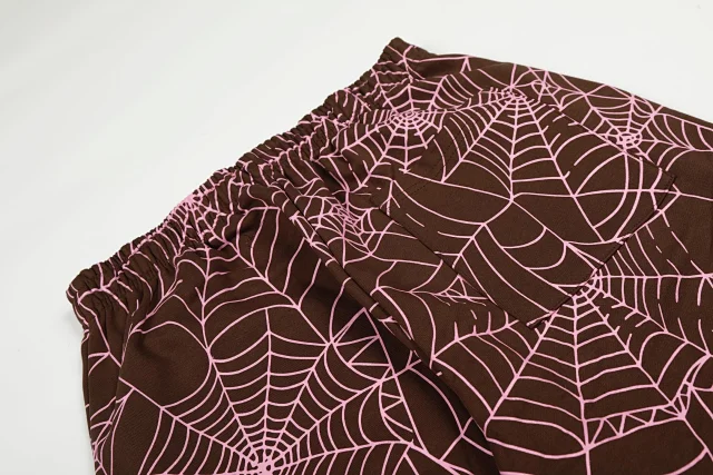 Sp5der Hoodies & Sweatshirts Spiderweb Print Pullover Hoodie product detail image 9