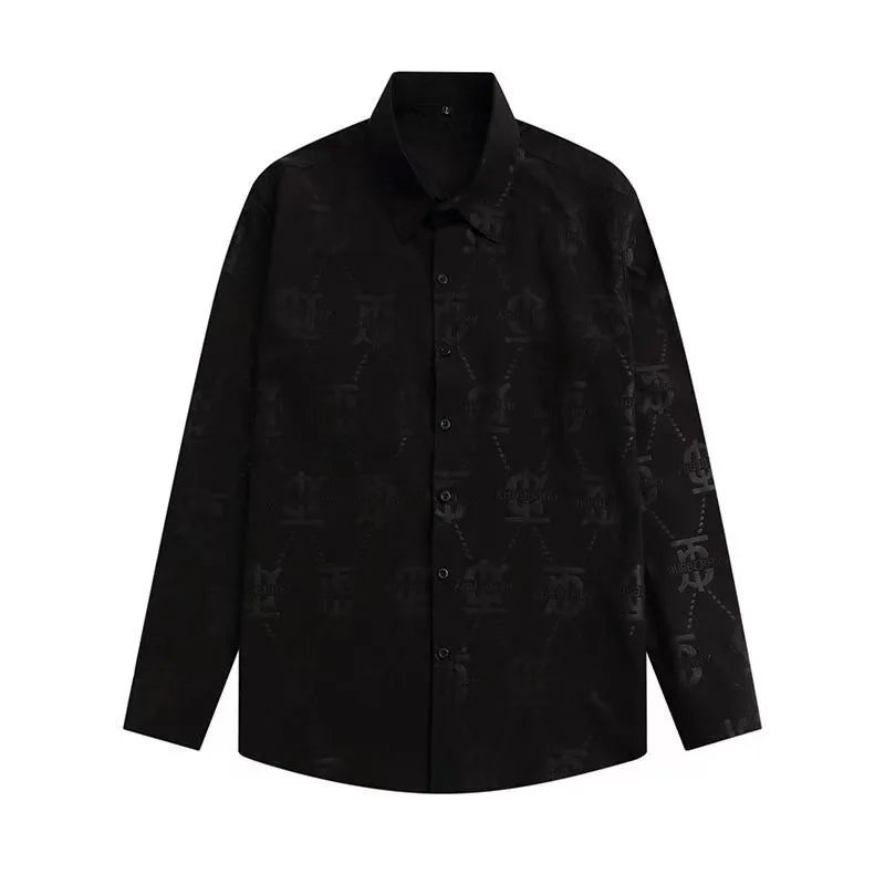Dior Shirts Long-sleeve logo-print button-up shirt image 12