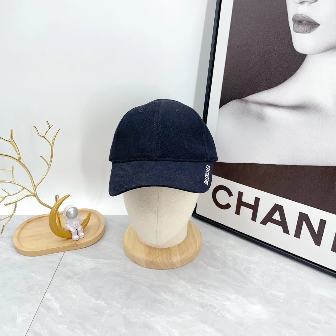 Balenciaga Hats Embroidered BB Logo Baseball Cap — XZ-017