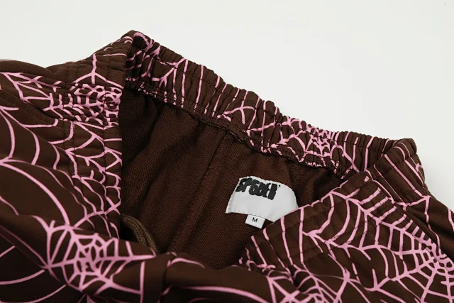 Sp5der Hoodies & Sweatshirts Spiderweb Print Pullover Hoodie product detail image 11