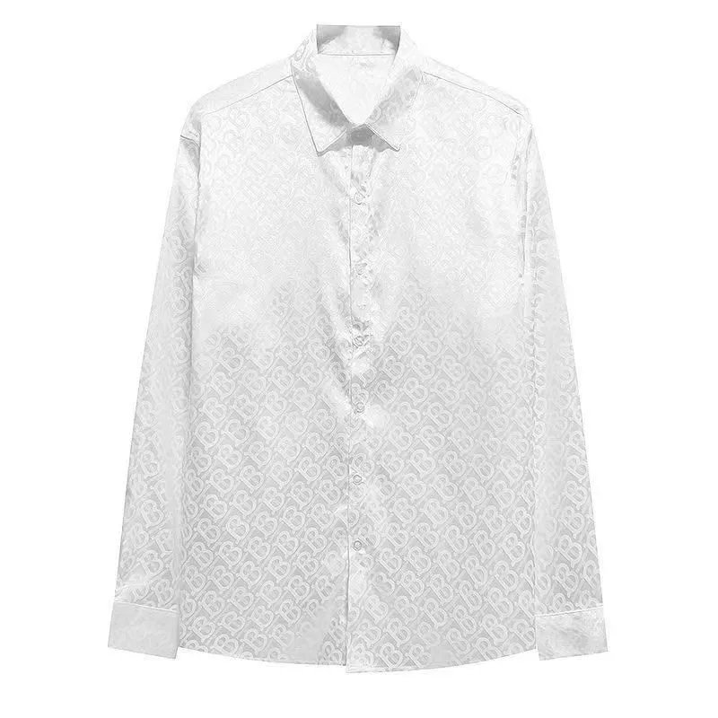 Dior Shirts Long-sleeve logo-print button-up shirt — 16