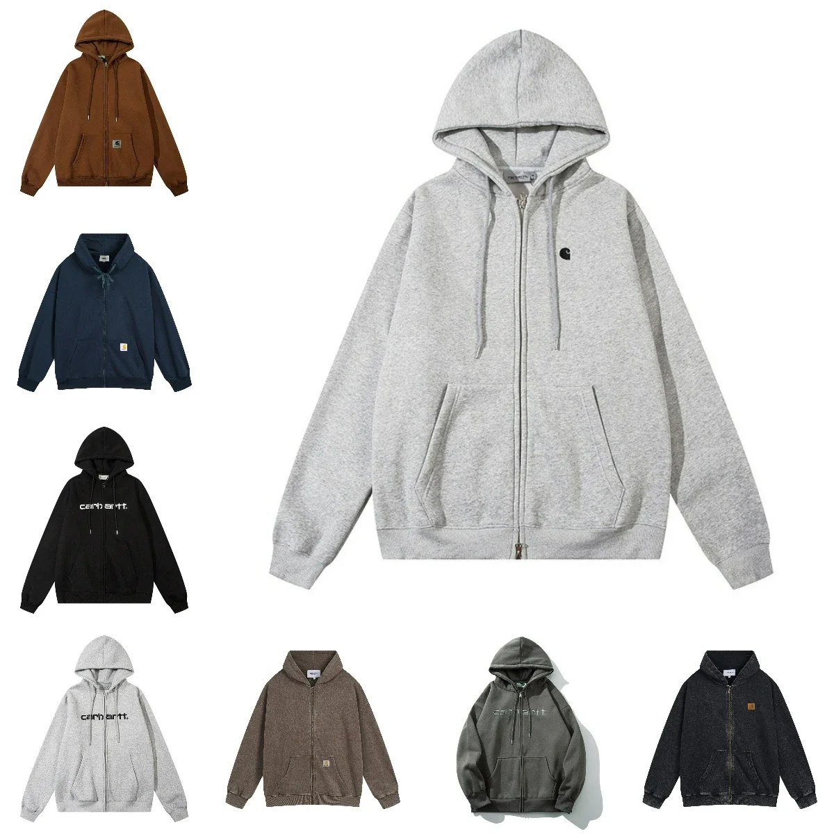 Carhartt Hooded Sweatshirt [Multiple Colors]