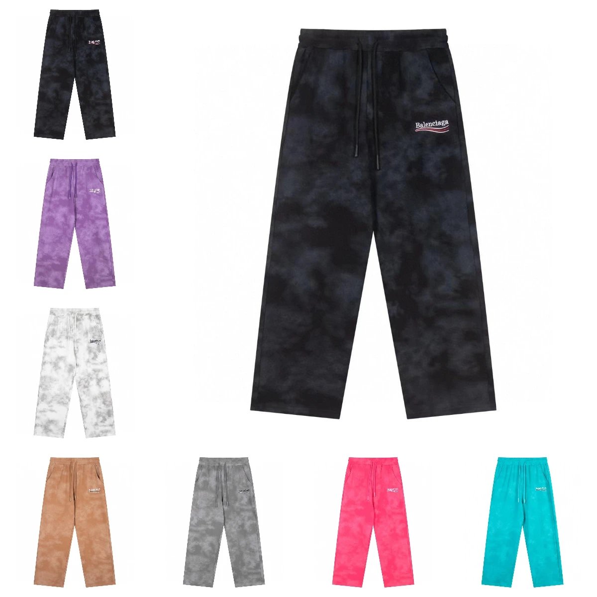 Balenciaga Tie-Dye Sweatpants 