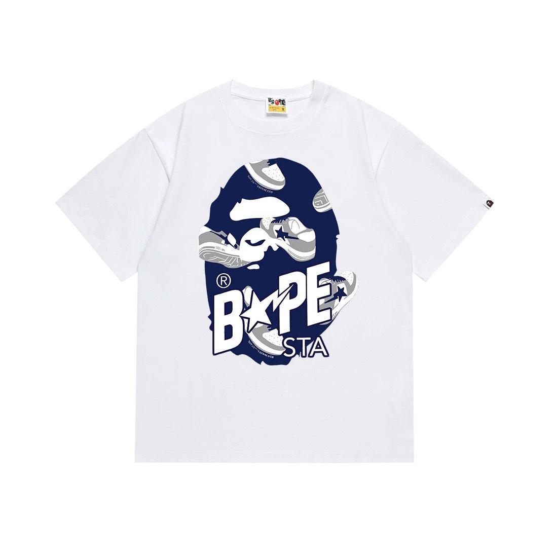 BAPE T-Shirts Ape Head Camouflage Graphic — BB-033