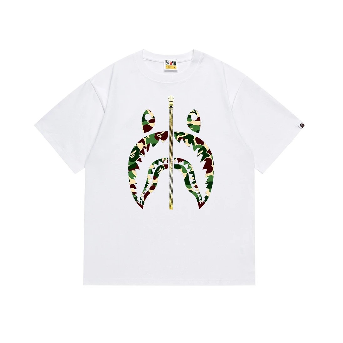 BAPE T-Shirts Ape Head Camouflage Graphic — BB-009