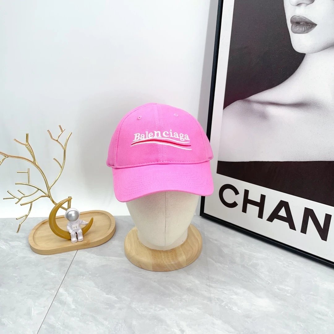 Balenciaga Hats Embroidered BB Logo Baseball Cap — XZ-021