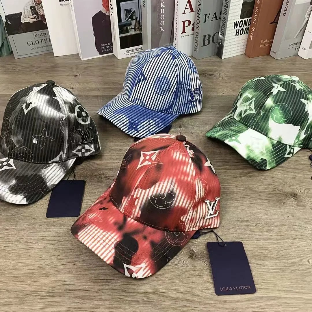 Louis Vuitton Monogram Gradient Print Baseball Cap Multicolor - 4